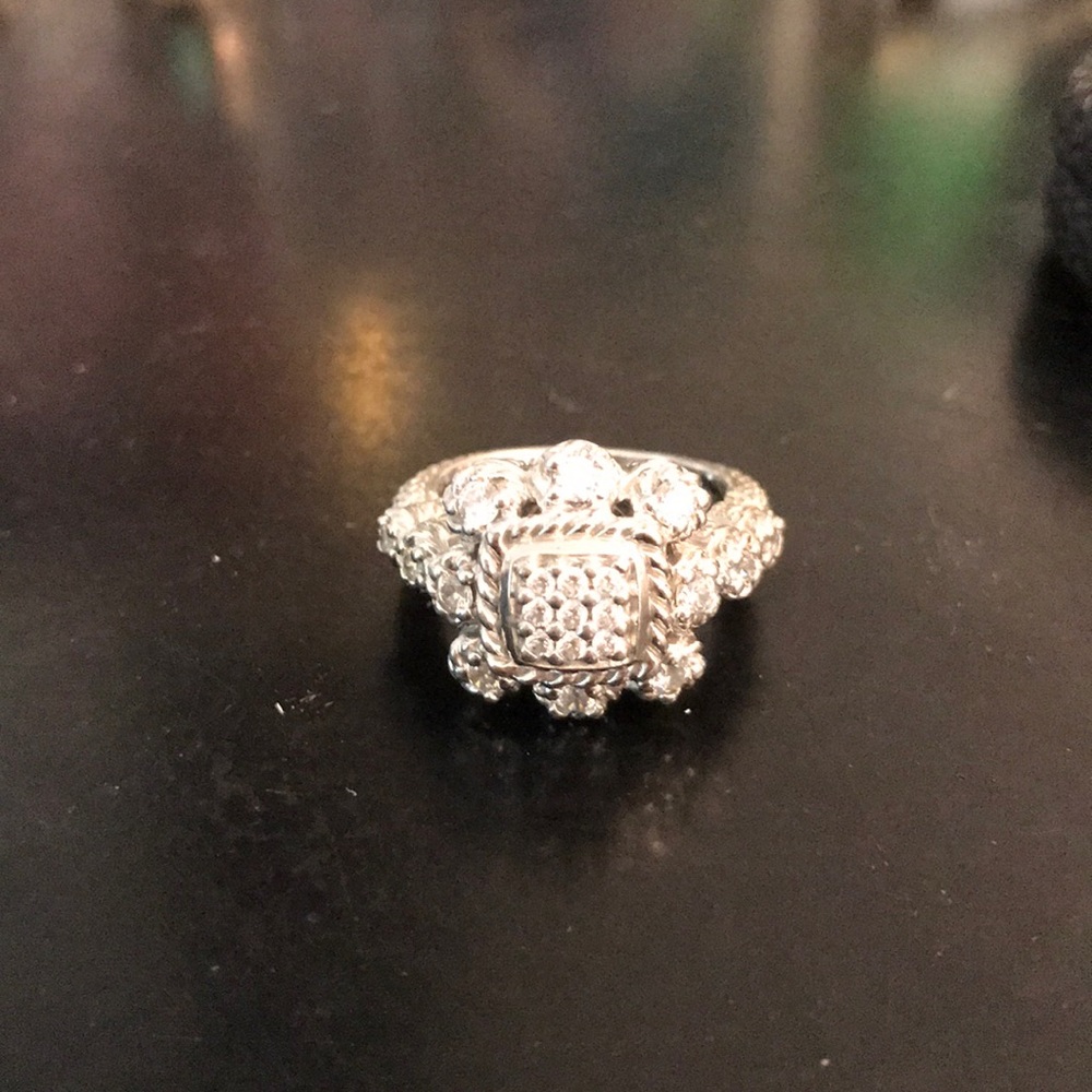 Sterling silver Judith Ripka ring